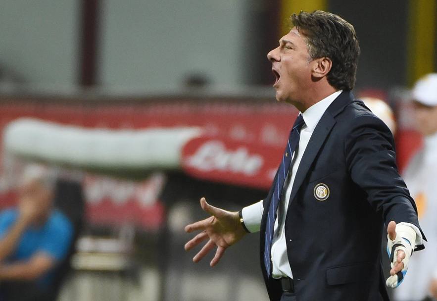 L&#39;Inter fa fatica e Mazzarri si arrabbia. Ansa
